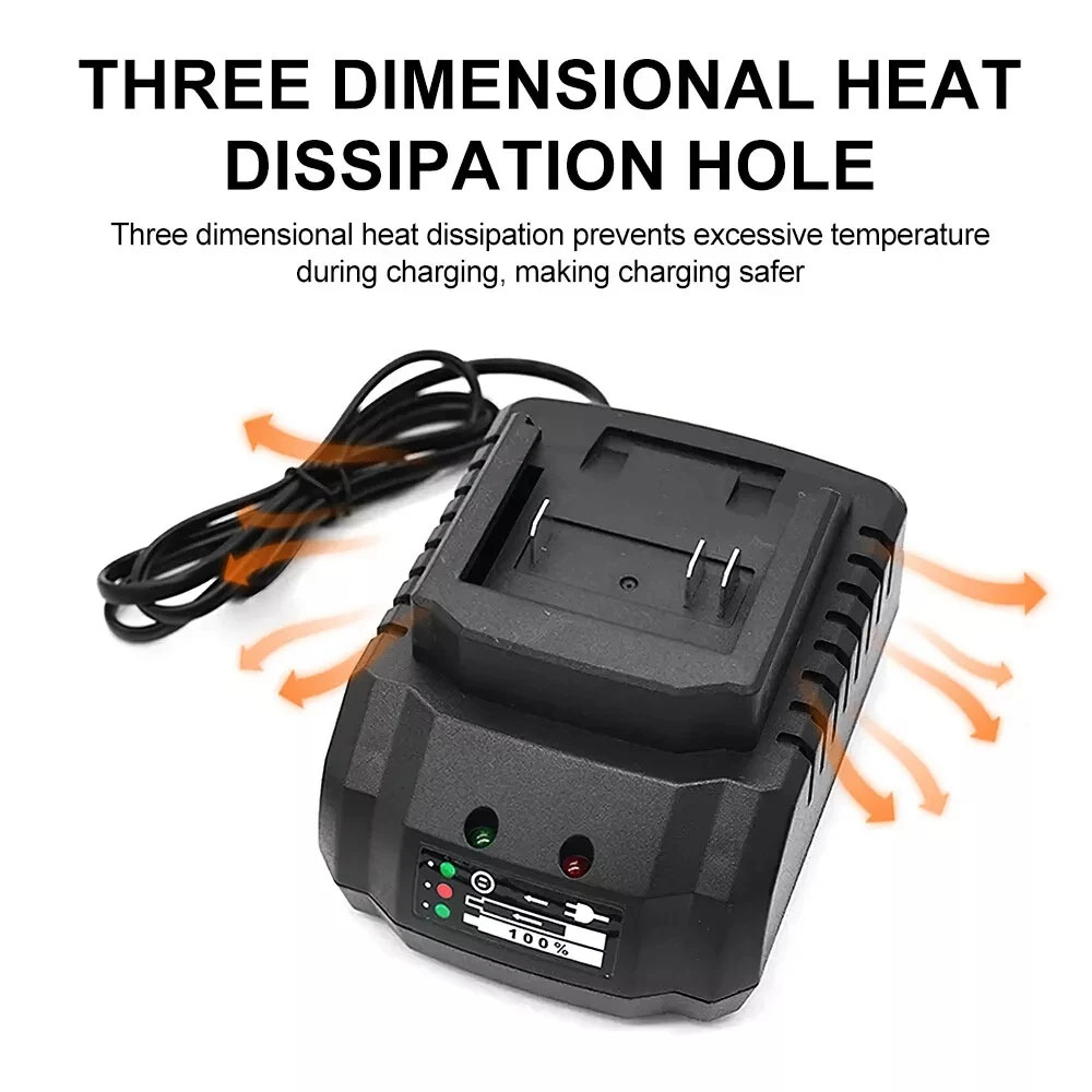 Li-ion Pil Şarj Cihazı 18V 21V - Power Tools On Sale incelemesi ve fiyatı