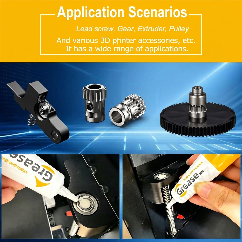 3D Yazıcı Gres Yağı, Gürültüyü - Creality Printer Ender 3 incelemesi ve fiyatı