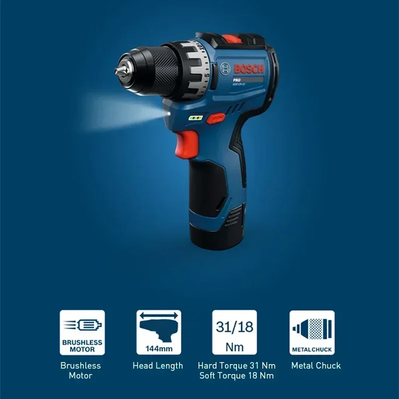 BOSCH GSR12V-31 Akülü Elektrik - Cordless Drill Driver incelemesi ve fiyatı
