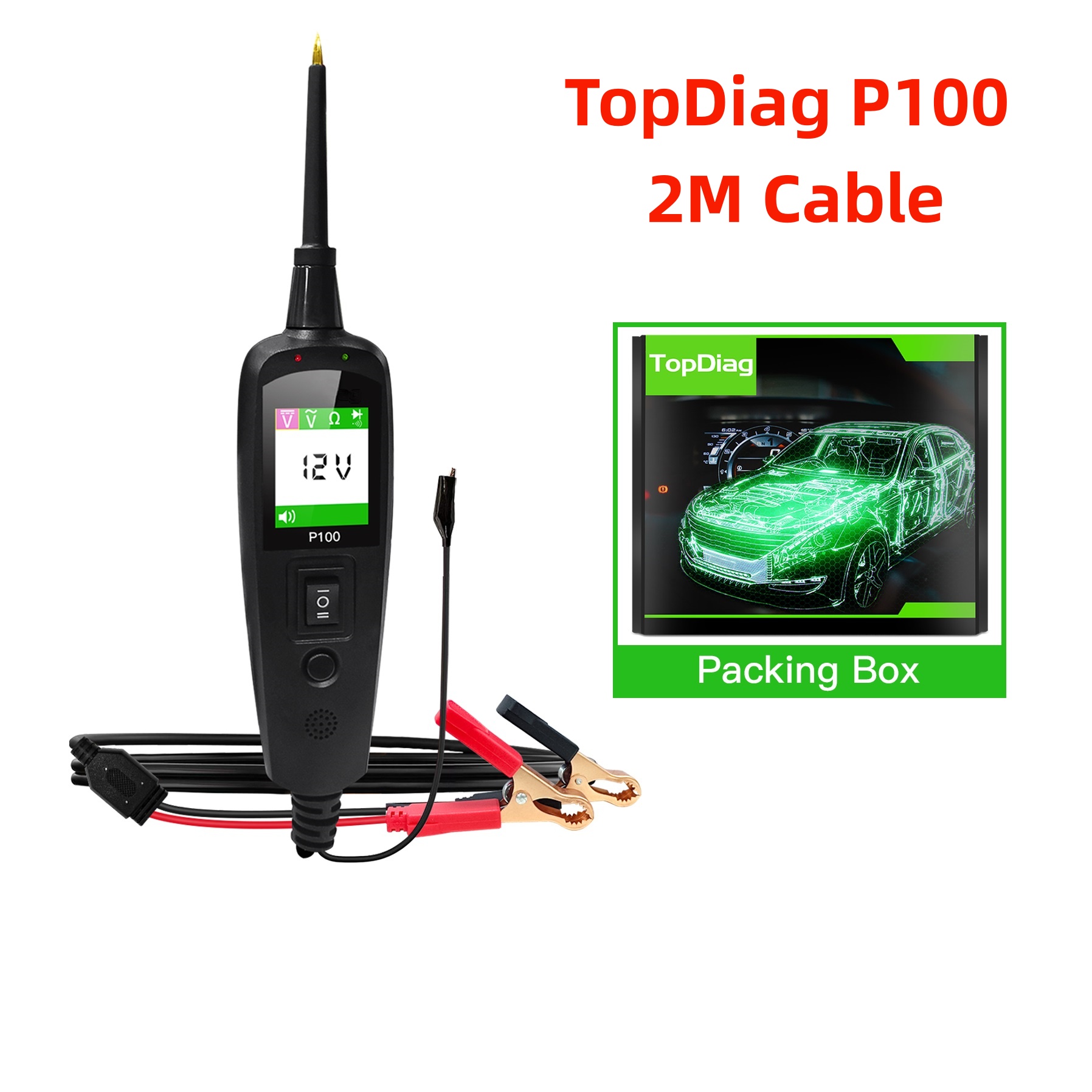 TopDiag P100 2M Araç Elektrik  - Power Tools Automotive incelemesi ve fiyatı