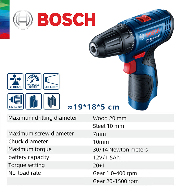 Bosch GSR 120-LI 12V Lityum El - Cordless Drill Driver incelemesi ve fiyatı
