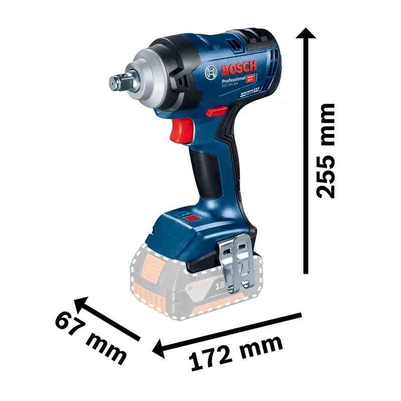 Bosch GDS 18V-400 18V Fırçasız - Power Tools Impact incelemesi ve fiyatı